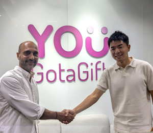 شعار منصة ابدأ يظهر استحواذ شركة giftee على شركة YOUGotaGift