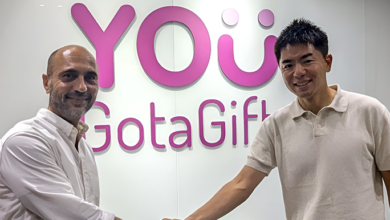 شعار منصة ابدأ يظهر استحواذ شركة giftee على شركة YOUGotaGift