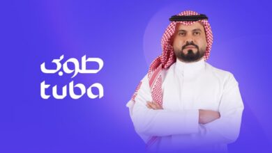 شعار شركة طوبا أو صورة تعكس التكنولوجيا في قطاع الرعاية الصحية